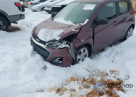 2020 Chevrolet Spark Fwd Ls Manual from USA, damaged, VIN KL8CA6SA8LC409572